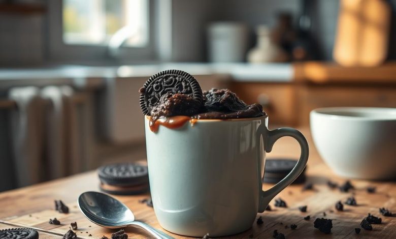 Easy 1 Minute Oreo Mug Cake Recipe - Just 2 Ingredients! 11 Popular Mug Cake Recipes